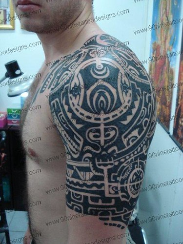 Tags Designs Free money tattoo sleeve designs Polynesian Tattoo 