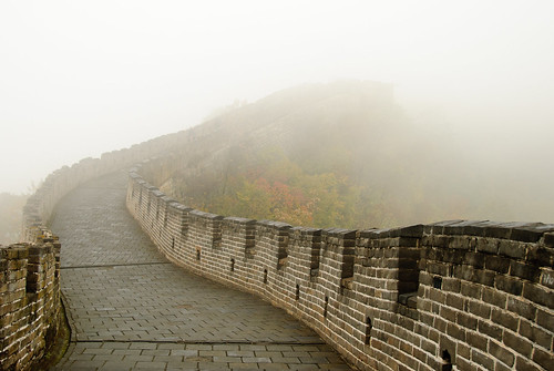 Great Wall in Fog