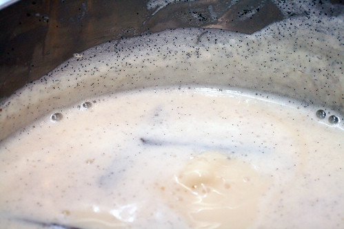 Caramelizing milk