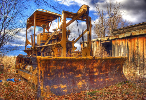 Abandoned Tractor HDR
