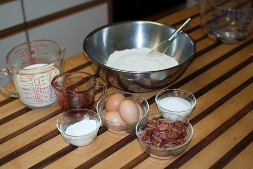 maple bacon muffin ingredients