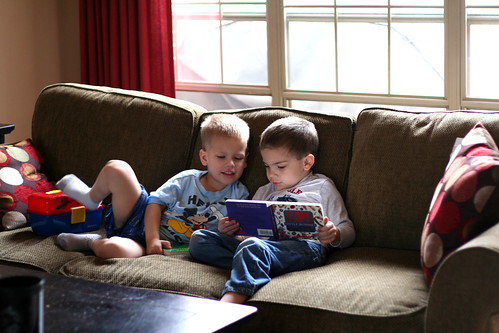 Boys Reading