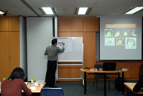 Caricature Workshop for AIA Tampines - Day 3 - 7