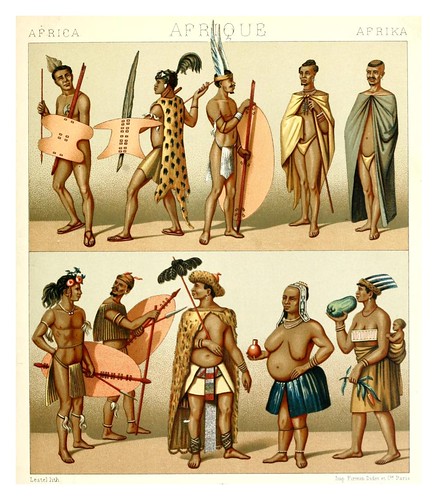 015-Africa-Cafres -Geschichte des kostüms in chronologischer entwicklung 1888- A. Racinets