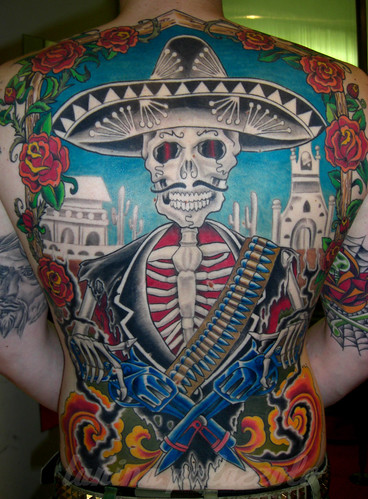 mexikaner mexican skull mariachi tattoo von tanina palazzolo tanina 
