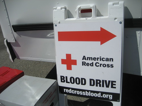 Blood Donation Sign