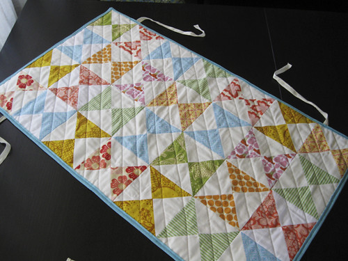 I need to keep practicing my quilting....