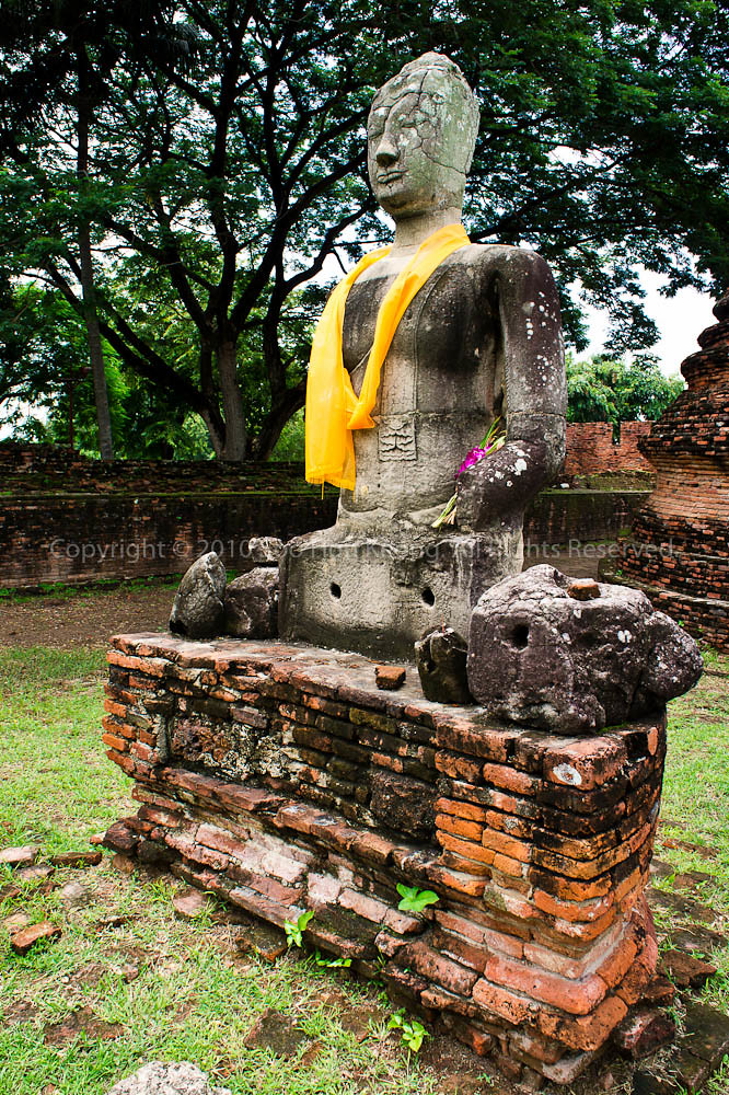 Buddha @ Wat Phrasisanpeth, Ayutthaya, Thailand