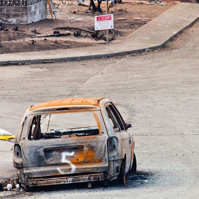 Parked Car, San Bruno Gas Line Explosion, 2010