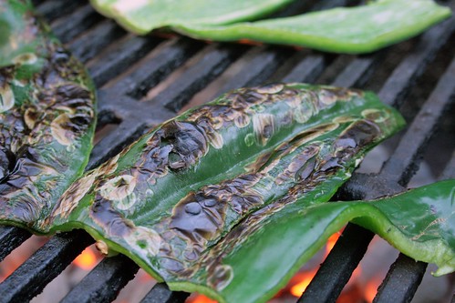 Grilled poblano