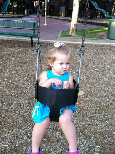 Chey at the park