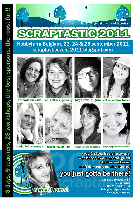 scraptastic 2011 flyer