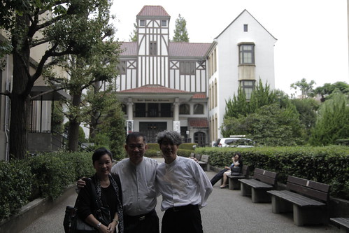 Mom and dad with Prof. Ando