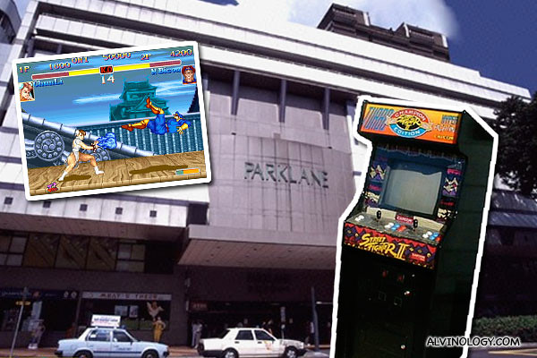 Street Fighter at Parklane in the 90s