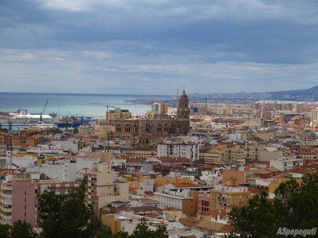 Málaga desde el Monte Calvario