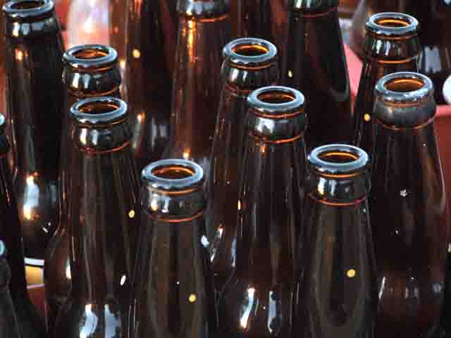 Brown bottles