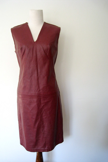 1960's Leather Dress