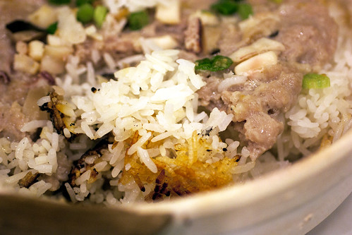 minced pork w/ squid rice casserole @ a-wah