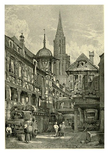 030-Estrasburgo-Sketches by Samuel Prout in France Belgium….1915