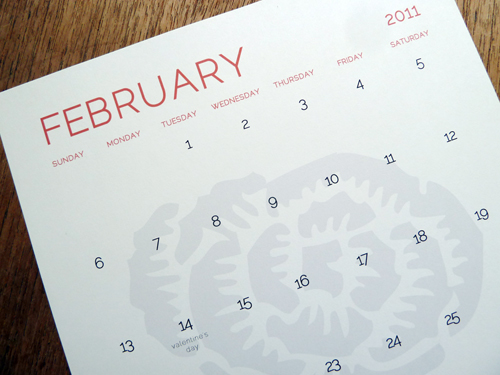 printable 2011 calendar february. Printable 2011 Calendar #39;Zen#39;