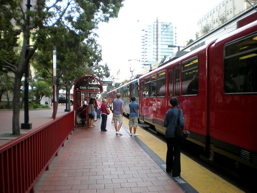 transit in San Diego (by: Reconnecting America/CTOD, creative commons license)