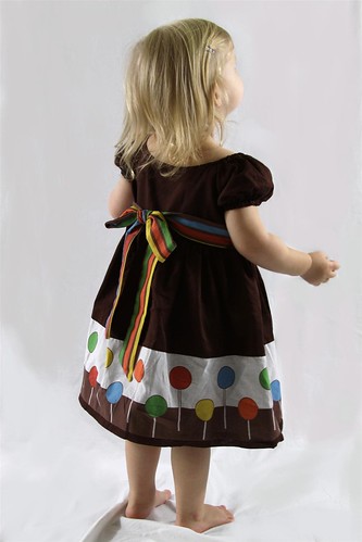 Christmas Toddler Lollipop Dress