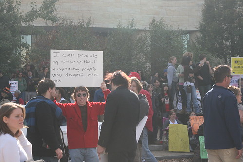 Signs at the Rally to Restore Sanity