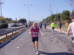 Running 2010 Athens Marathon in Vibrams