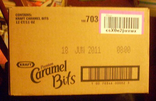 A case of caramels