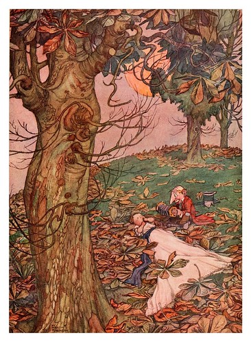 006-Ilustracion del cuento El musico-Bill the minder 1912-W. Heath Robinson