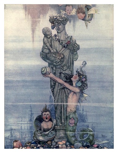 014-La sirenita-Hans Andersen's fairy tales (1913)- William Heath Robinson
