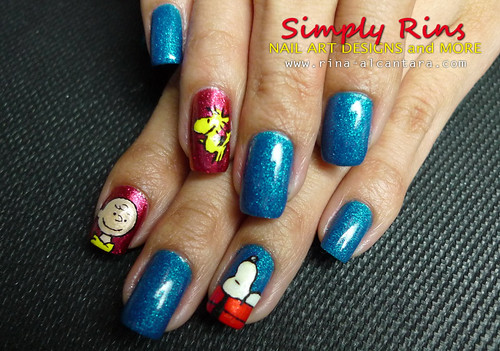 Nail Art- Snoopy 04