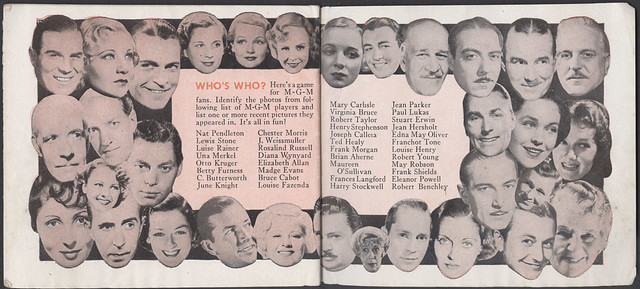 MGM Screen Forecast 1935-36 Booklet Pgs. 21-22 by captainpandapants