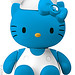 Hello Smurfy Kitty par yodaflicker