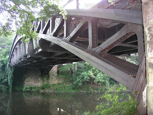 Handyside Bridge underneath view.