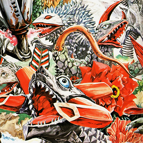 Kaiju Paintings by Toshio Okazaki