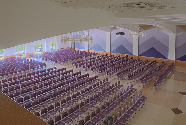 Christian Brothers College High School, in Town and Country, Missouri, USA - auditorium