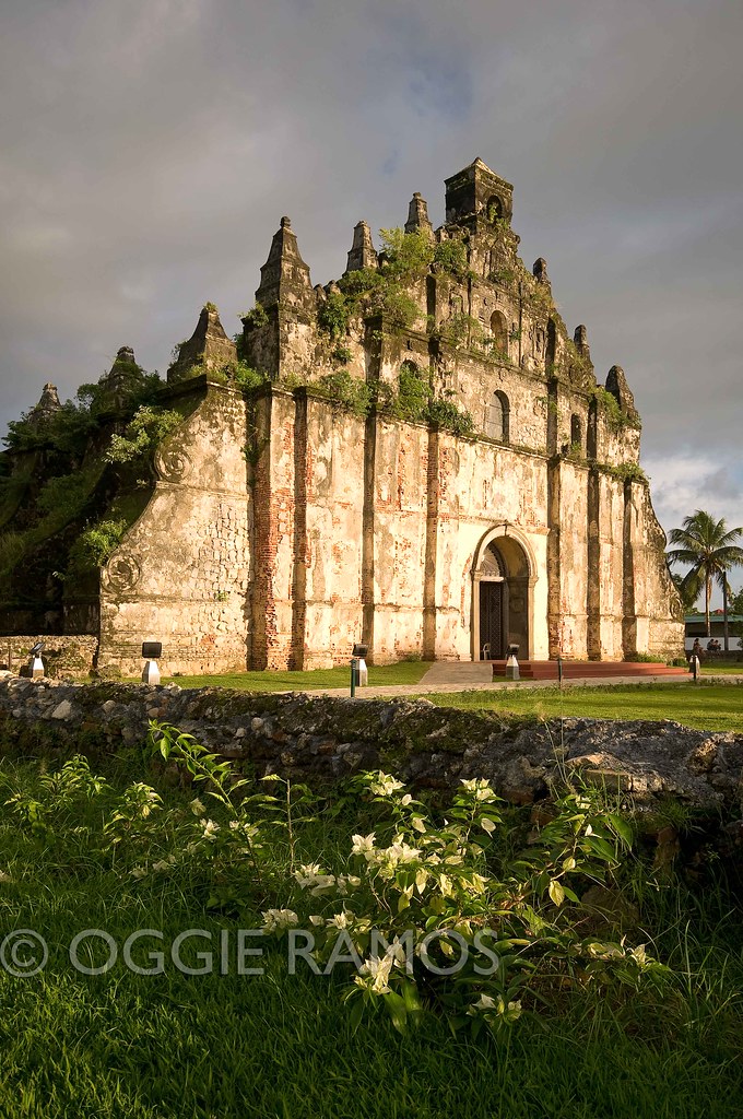 Ilocos Norte - Paoay Church Bathed by the Sunset Light