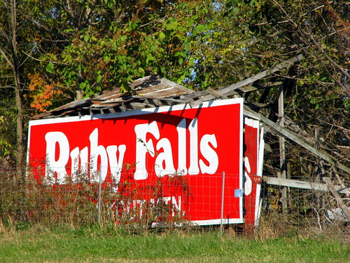 The Remains of a Ruby Falls Barn