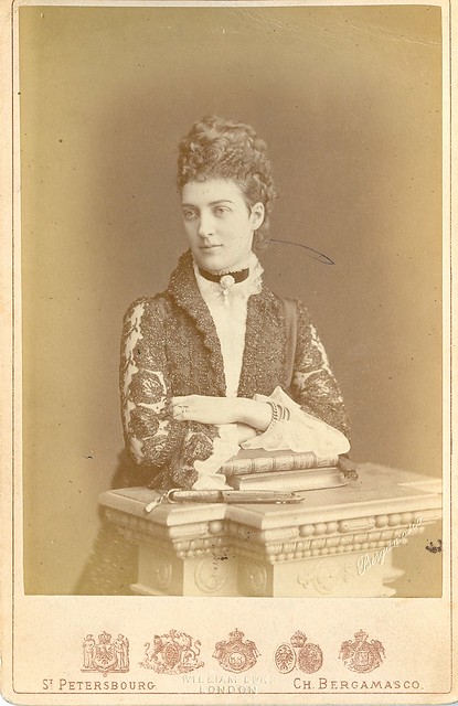 Princess Alexandra of Wales cabinet photo