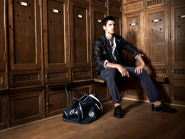 Novak Djokovic's Tacchini photoshoot