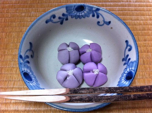 今日のお菓子 No.5 – 和菓子 ”桔梗（ききょう）"