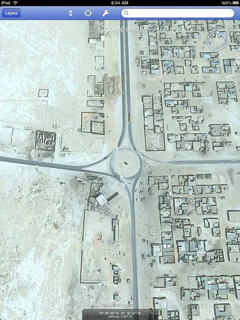 Mauritania roundabout