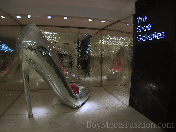 Selfridges's Shoe Galleries - the world's largest shoe department!