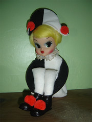 Harlequinn doll by FORGET ME NOT!!!