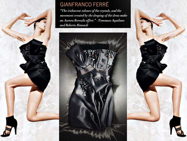 gianfranco ferre little black dress 