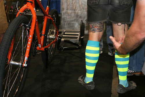 Interbike 2010 - Surly Troll and Trevor's new socks