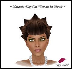 Natasha Play Cat Woman In Movie Final Ad BORDERED