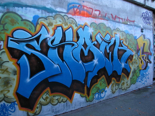 Ruten legal graffiti wall, Sandnes