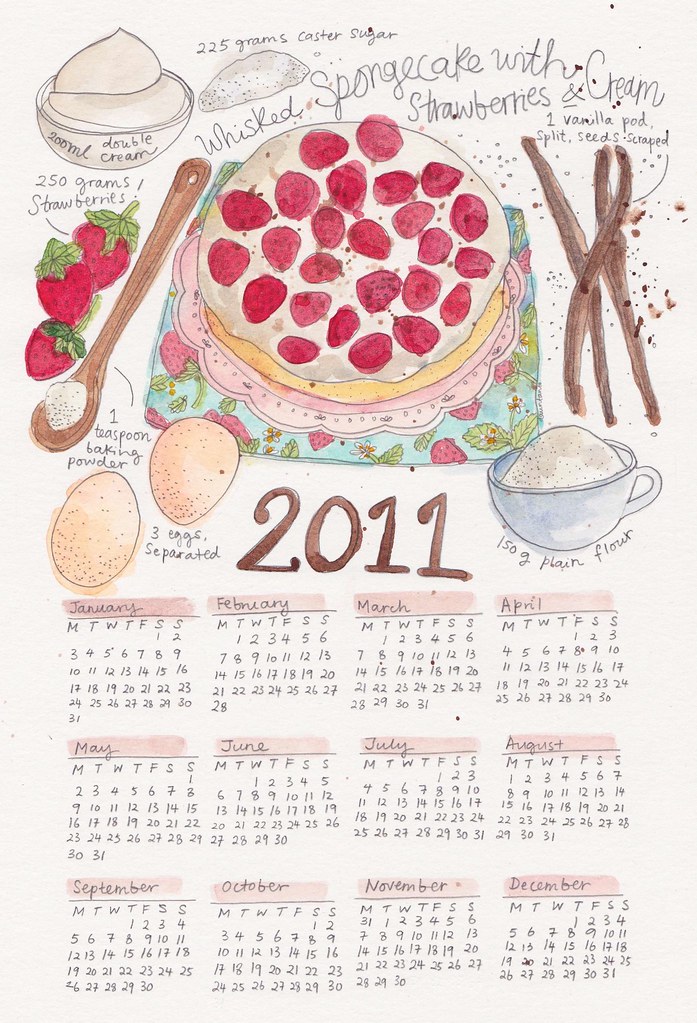Strawberry shortcake Calendar!